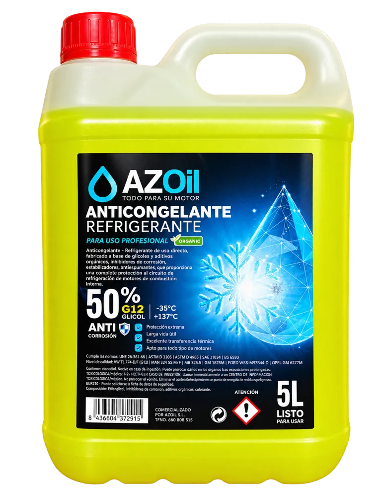 Anticongelante AZOIL amarillo